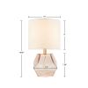 [Only support Drop Shipping Buyer] Bella Geometric Glass Table Lamp