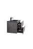 35'' Wall Mounted Single Bathroom Vanity in Ash Gray