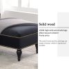 Button Tufted Velvet Chaise Lounge with Nailhead Trim, Solid Wood Legs - Perfect for Living Room or Office - Sleeper Lounge Sofa - 58 inches - Right A