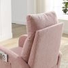 [Video] Welike 27.6"W Modern Accent High Backrest Living Room Lounge Arm Rocking Chair; Two Side Pocket(W83453340)