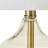 [Only support Drop Shipping Buyer] Ellipse Curved Glass Table Lamp; Set of 2