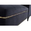 Button Tufted Velvet Chaise Lounge with Nailhead Trim, Solid Wood Legs - Perfect for Living Room or Office - Sleeper Lounge Sofa - 58 inches - Right A