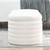 [Video] Welike Length 45.5 inchesStorage Ottoman Bench Upholstered Fabric Storage Bench End of Bed Stool with Safety Hinge for Bedroom, Living Room, E